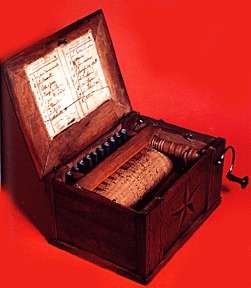 A deluxe 19th-century roller organ.