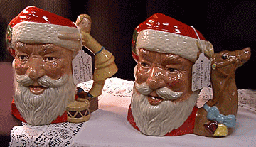 Santa Toby mugs.